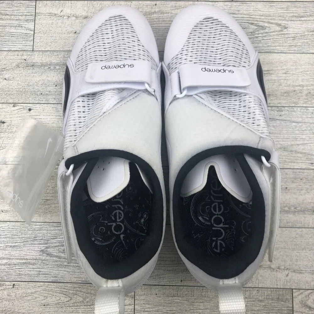 Women’s Nike Superrep Cycle - White / Black, Size 8.0 (fits more 7.5) - Picture 5 of 10